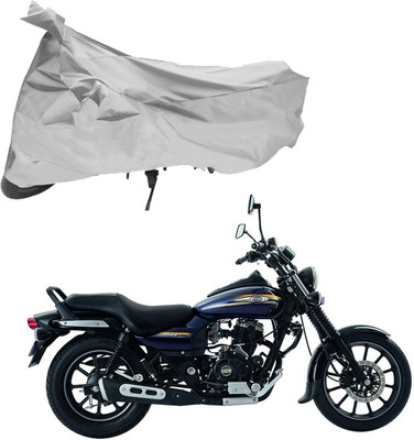 Purpleheart Two Wheeler Cover for Bajaj(Avenger 220 Street, Silver)