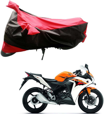 

Purpleheart Two Wheeler Cover for Honda(CBR 150R, Black, Red)