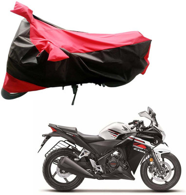 

Purpleheart Two Wheeler Cover for Honda(CBR 250R, Black, Red)