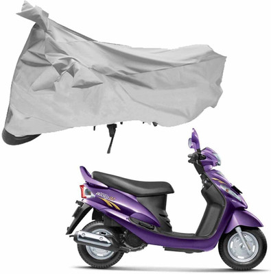 

Purpleheart Two Wheeler Cover for Mahindra(Rodeo RZ, Silver)