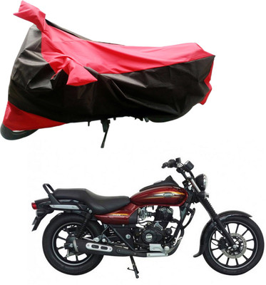 

Purpleheart Two Wheeler Cover for Bajaj(Avenger 150 Street, Black, Red)