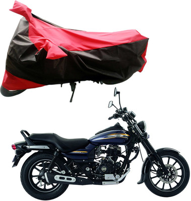 

Purpleheart Two Wheeler Cover for Bajaj(Avenger 220 Street, Black, Red)