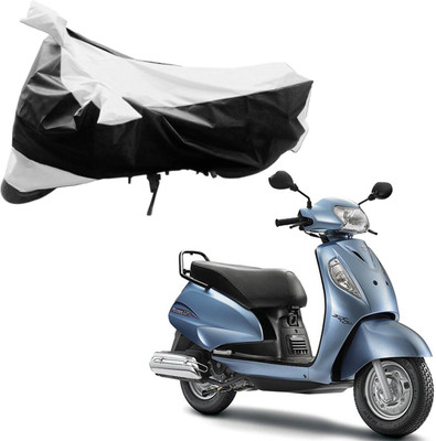 

Purpleheart Two Wheeler Cover for Suzuki(Swish, Black, Silver)