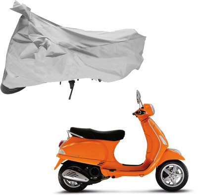 

Purpleheart Two Wheeler Cover for Piaggio(Vespa SXL, Silver)