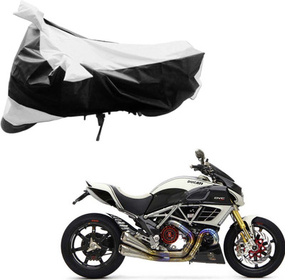 

Purpleheart Two Wheeler Cover for Ducati(Diavel, Black, Silver)