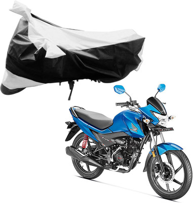 

Purpleheart Two Wheeler Cover for Honda(Livo, Black, Silver)