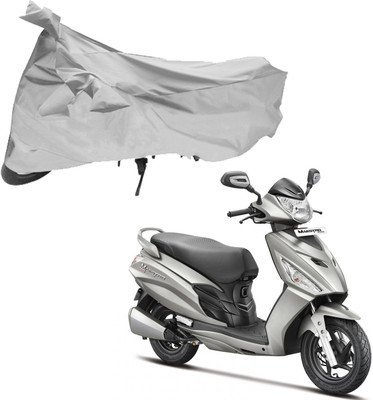 

Purpleheart Two Wheeler Cover for Hero(Maestro Edge, Silver)