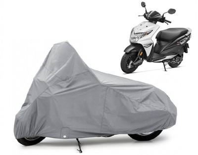 

AUTO AGE Two Wheeler Cover for Honda(Dio, Silver)