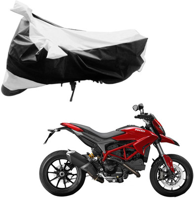 

Purpleheart Two Wheeler Cover for Ducati(Hyperstrada, Black, Silver)