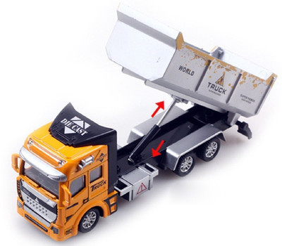 

BASAVA Pull Back Diecast Loading Trucks Toy for Kids(malti)