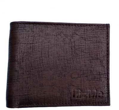 

Dizme Men Brown Artificial Leather Wallet(13 Card Slots), Dizmw5