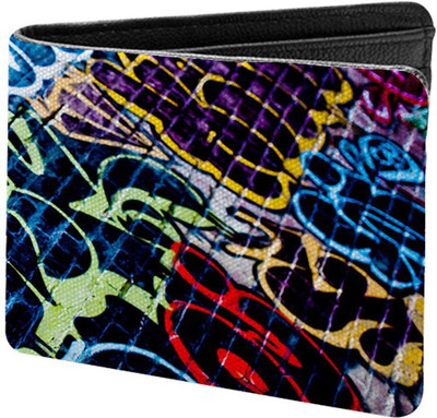 

REHBAR Men Multicolor Canvas Wallet(6 Card Slots), Multicolor-18