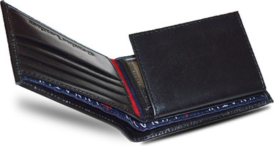 

lunatik Boys Black Genuine Leather Wallet(6 Card Slots)