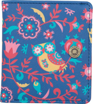 

Chumbak Women Blue Plastic Wallet(2 Card Slots), Navy blue