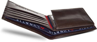 

lunatik Boys Black Genuine Leather Wallet(6 Card Slots), Brown