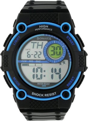 Sonata NH77004PP03J Digital Watch  - For Men   Watches  (Sonata)