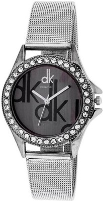 Rj creation Dk Diamond Studded Watch  - For Women   Watches  (RJ Creation)