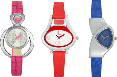 View Gopal Retail GR-03 205-206-208 Stylish Three Different Shade Watch  - For Girls Wrist Watches Price Online(Gopal Retail)