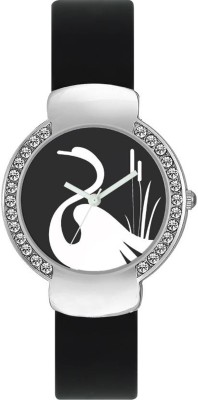 Gopal Retail Valentime 0021 Black Watch  - For Girls   Watches  (Gopal Retail)