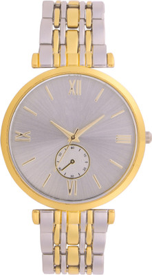 

Jack Klein Elegant Round Dial Golden Dial Watch - For Men