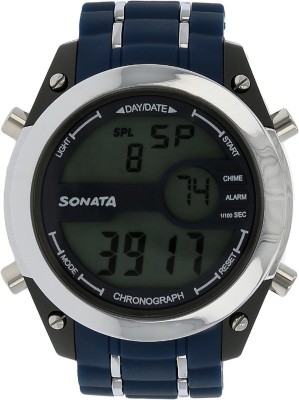 Sonata NH77034PP03 Digital Watch  - For Men   Watches  (Sonata)