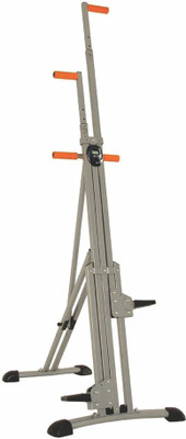 

Telebrands Maxi Climber-Vertical Climber-Abs Workout Machine-Weight Loss-Thigh Exerciser-Home Gym-Cardio Machine-Step Climber Ab Exerciser(Grey)