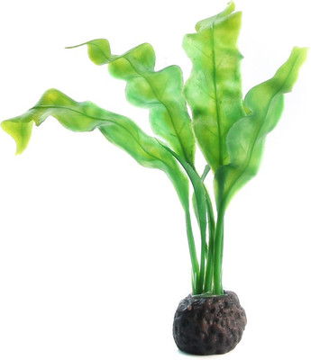 

SRI Fish Aquarium Decorative Artificial Plastic Plant Laterite Planted Substrate(Green)