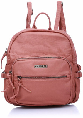 

Caprese Liney Backpack Medium Cocoa 5 L Backpack(Black)