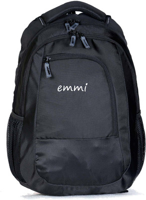 

EMMI BAGS Tenaris Black 31 L Laptop Backpack(Black)