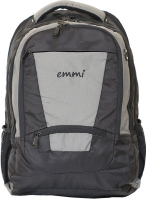 Buy Emmi Bags Dacron Grey 34 L Laptop Backpack Grey On Flipkart Paisawapas Com
