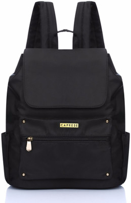 

Caprese Rihanna Backpack Medium Black 5 L Backpack(Black)