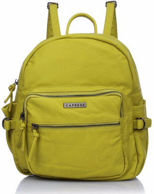

Caprese Liney Backpack Medium Lime 5 L Backpack(Yellow)