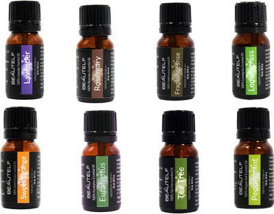 

Beautelf Top8 Therapeutic Grade pure and natural Aroma Essential Oils(80 ml)