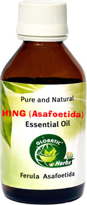 

Globatic Herbs HING Oil ( Asafoetida)-(Ferula Assafoetida)100% Natural and Pure(5 ml)