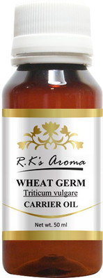 

Rks Aroma Wheat Germ (Triticum Vulgare) Carrier Oil, 50ml – Cold Pressed(50 ml)