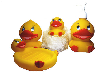 

Koochiekoo BATHROOM SET Bath Toy(Yellow)