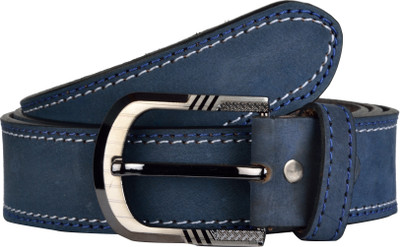 

Exotique Men Casual Blue Genuine Leather Belt