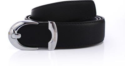 

abrazo Men Casual Black Artificial Leather Belt