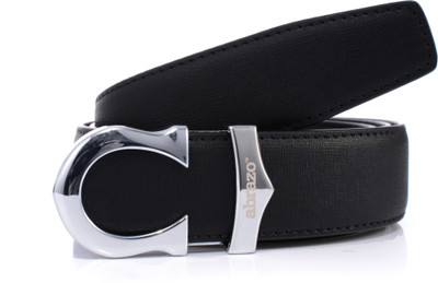 

abrazo Men Party Black Artificial Leather Belt