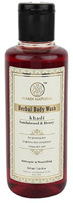 

Khadi Natural Sandalwood & Honey Body Wash(210 ml)