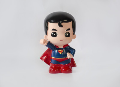 

NOROC SuperMan Piggy Bank Coin Bank(Blue, Red)