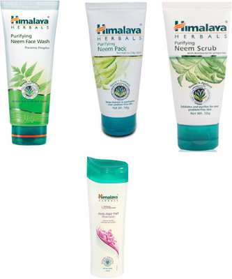 

Himalaya face and hair set Combo Set(Set of 4)
