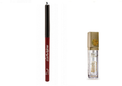 

Blue Heaven WALK FREE LIP LINER-03 WITH LIP GLOSS(Set of 2)