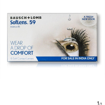 

Bausch & Lomb SL59 Monthly(-1.25, Colored Contact Lenses, Pack of 6)