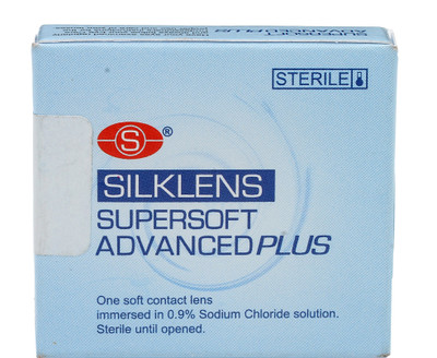 

silklens supersoft advanced plus Yearly(-0.25, Colored Contact Lenses, Pack of 1)