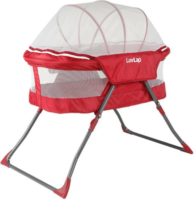 

LuvLap Baby Bed - Starshine(Red)