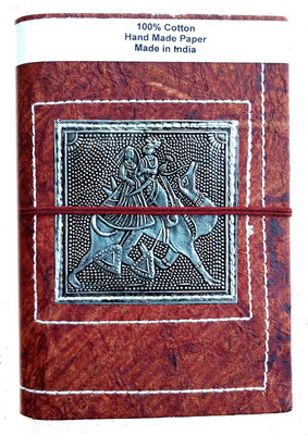

Rastogi Handicrafts Book-size Diary(Journal notebook, Brown)