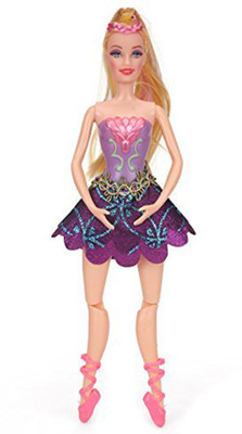 

Smiles Creation Ballet Dancing Musical Doll With Hair Brush Set(Multicolor)