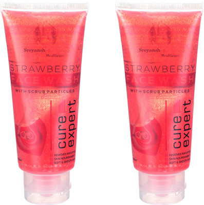 Sreyansh Healthcare Strawberry Combo 2 Face Wash(200 ml)