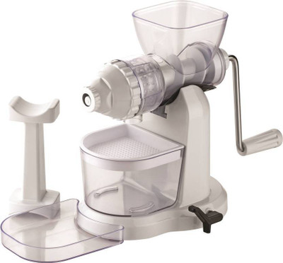 

VR Deluxe Fruit & Vegetable Plastic Hand Juicer(White Pack of 1)